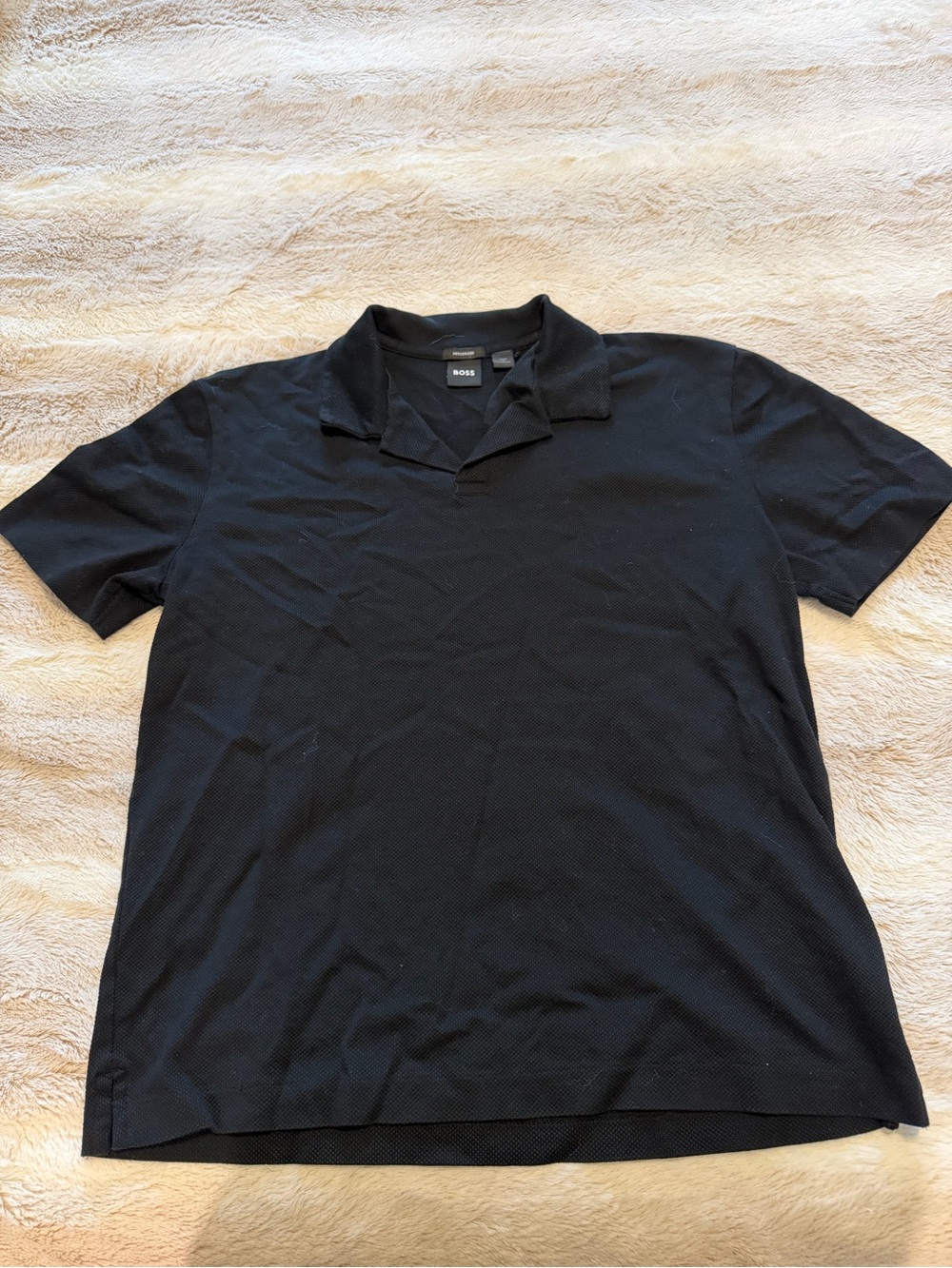 BOSS Black Men's Short-Sleeve Polo